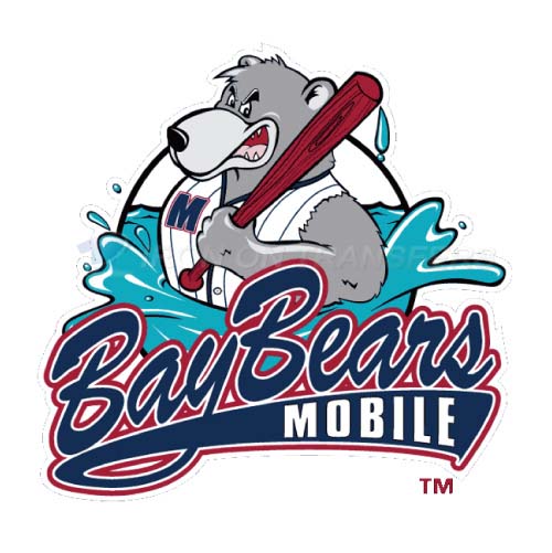 Mobile BayBears Iron-on Stickers (Heat Transfers)NO.7736